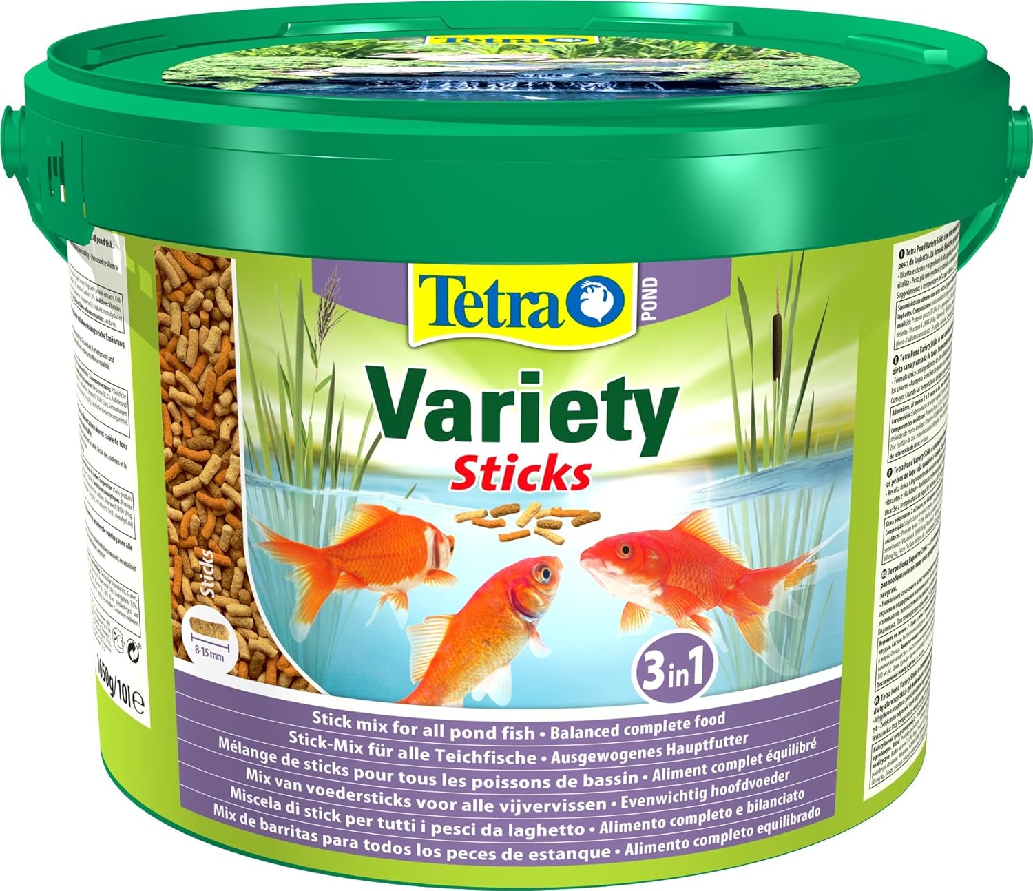TETRA Pond Variety Sticks — Aliment complet poissons de bassin 10L – Image 10
