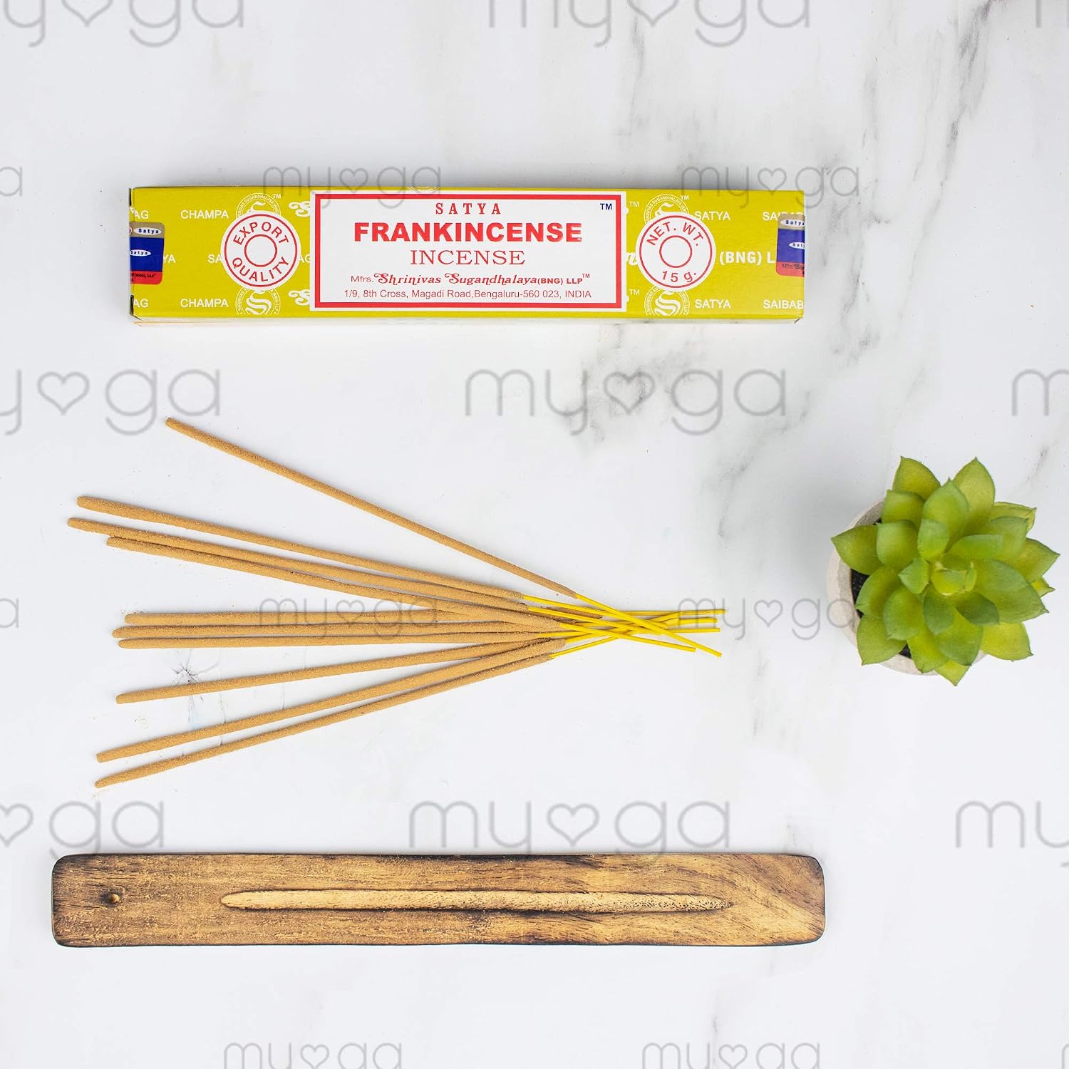 SATYA Nag Champa — Encens Frankincense 12x15g – Image 3