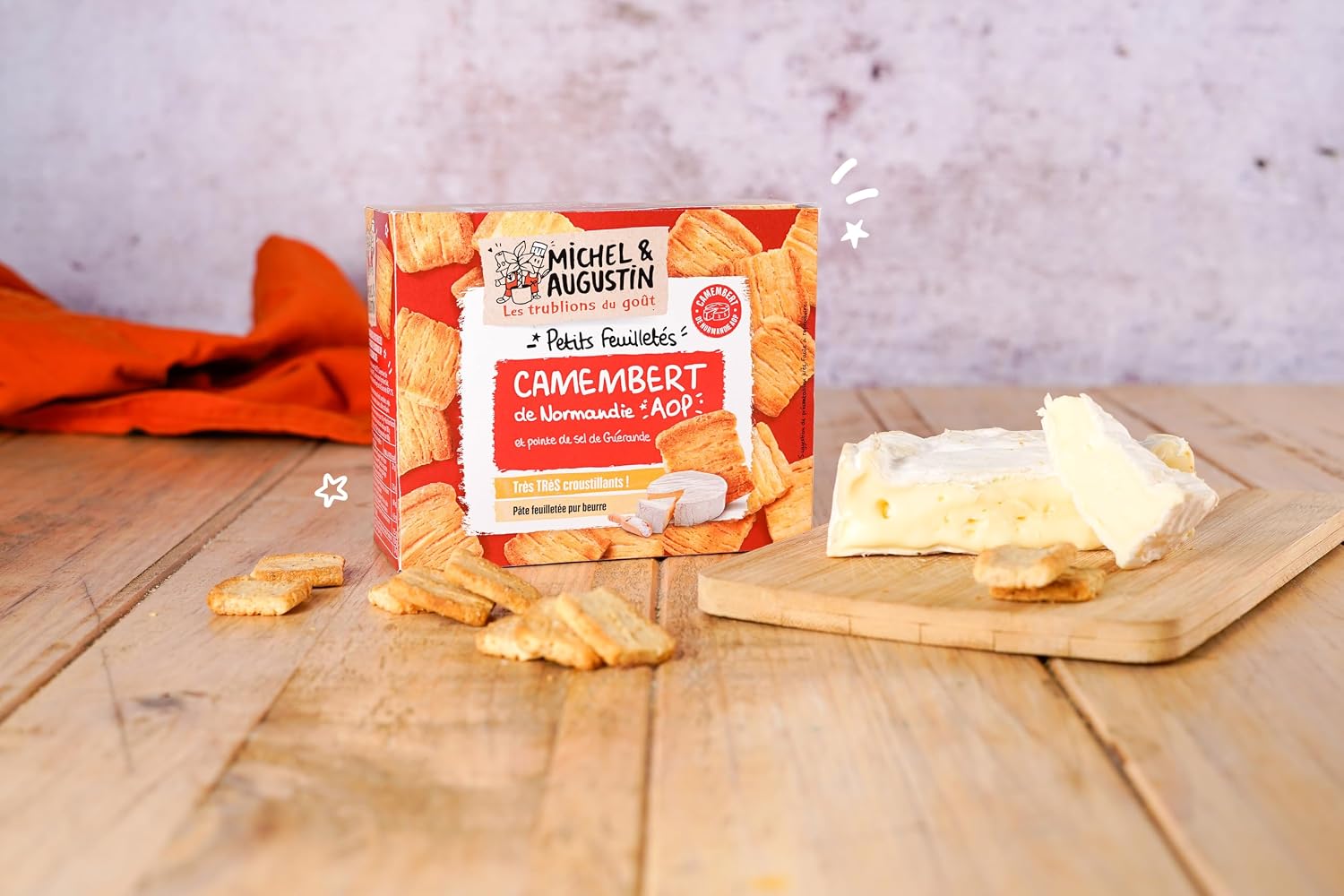 MICHELIN — Feuilletés apéritifs camembert AOP 9 x 80 g – Image 3