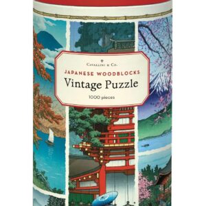 CAVALLINI — Puzzle 1000 Pièces Japanese Woodblocks