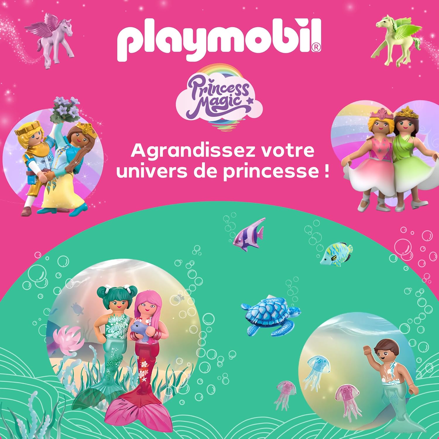 PLAYMOBIL — Carrosse avec Couple Princier – Image 19
