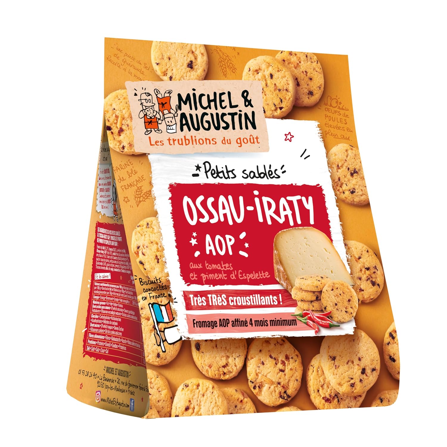MICHELIN — Sablés salés Ossau-Iraty AOP, tomate & piment – Image 2