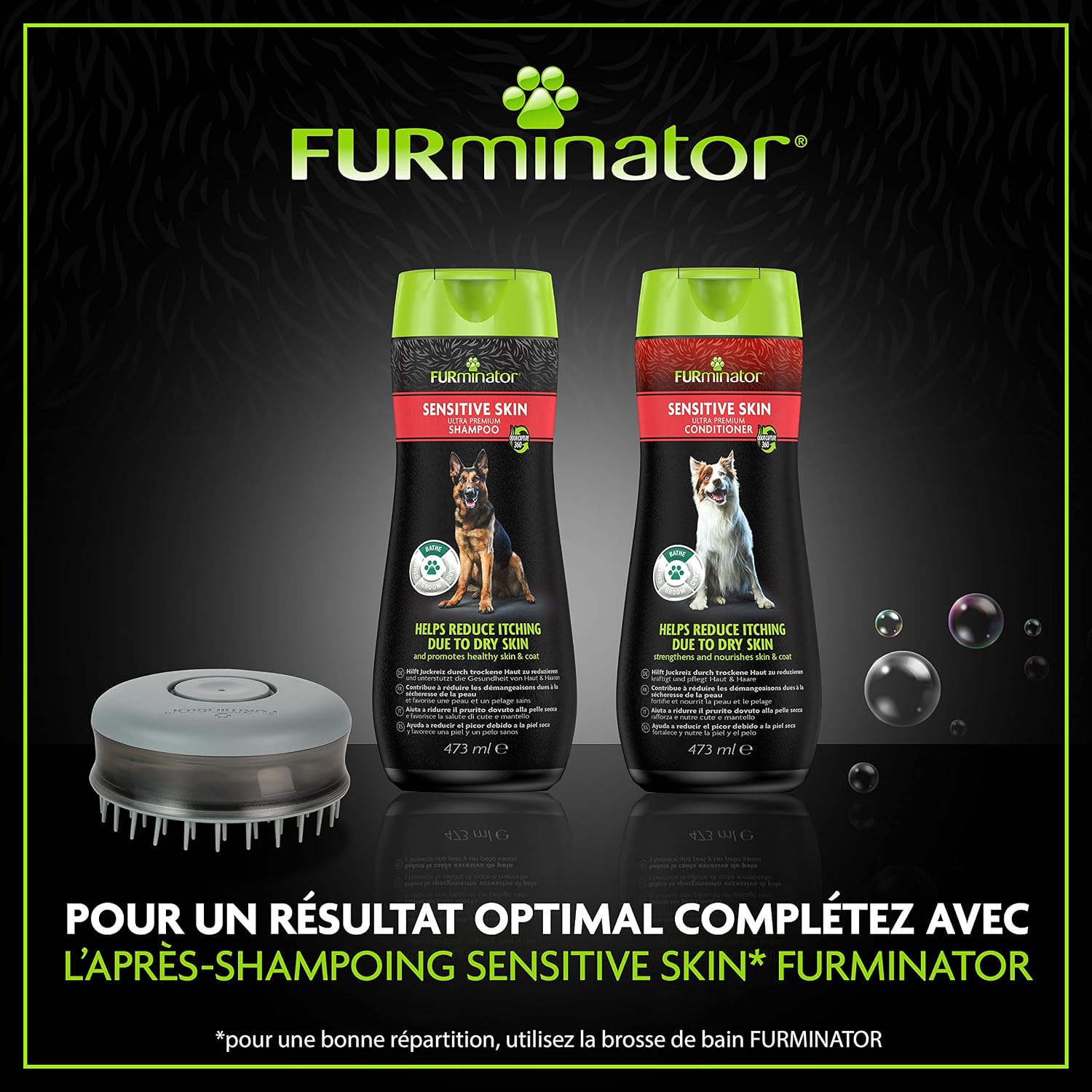FUR — Shampooing Peau Sensible pour Chien 473ml – Image 16