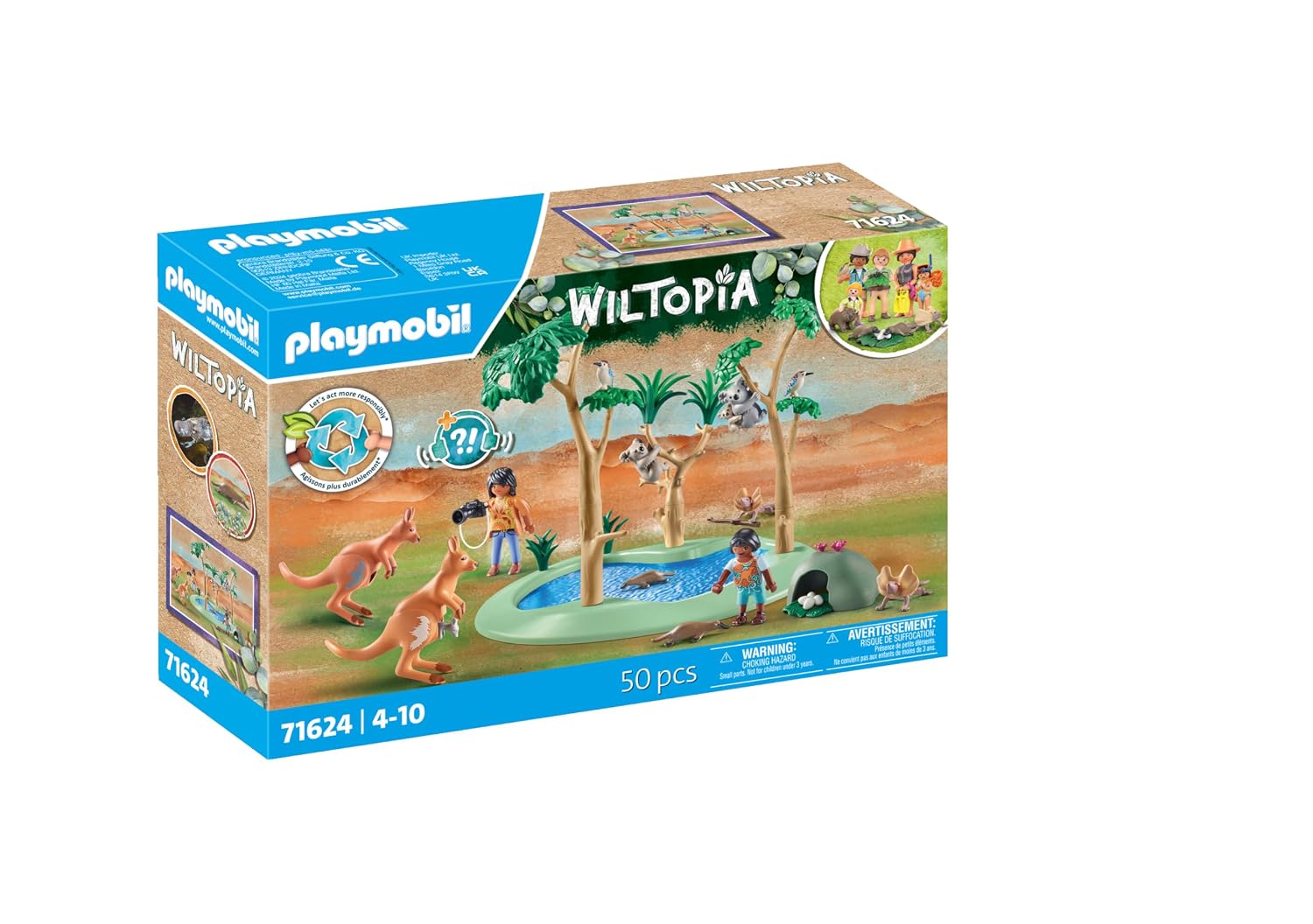 PLAYMOBIL Wiltopia 71624 — Explorateurs et animaux australiens – Image 38