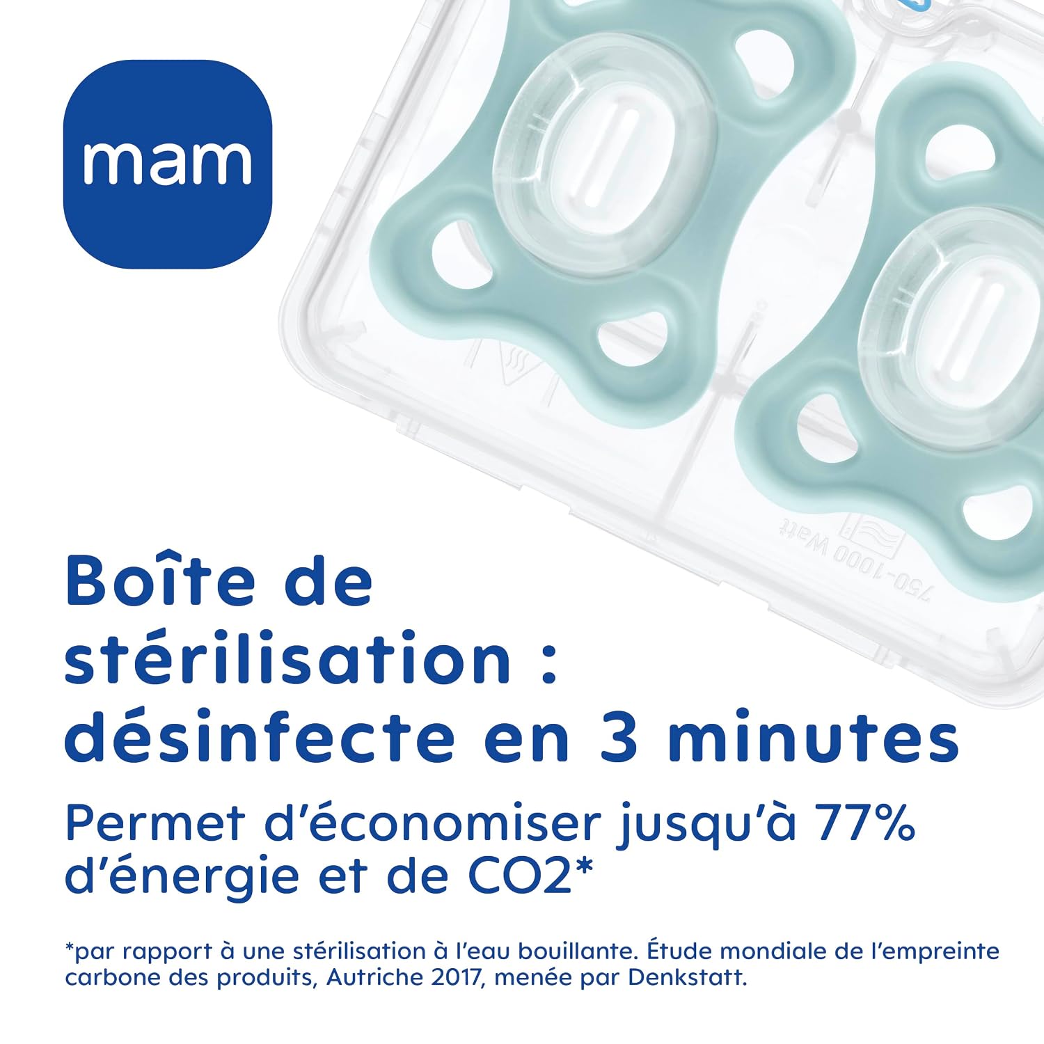 MAM Comfort — Lot de 2 Sucettes 2-6 mois Silicone – Image 3