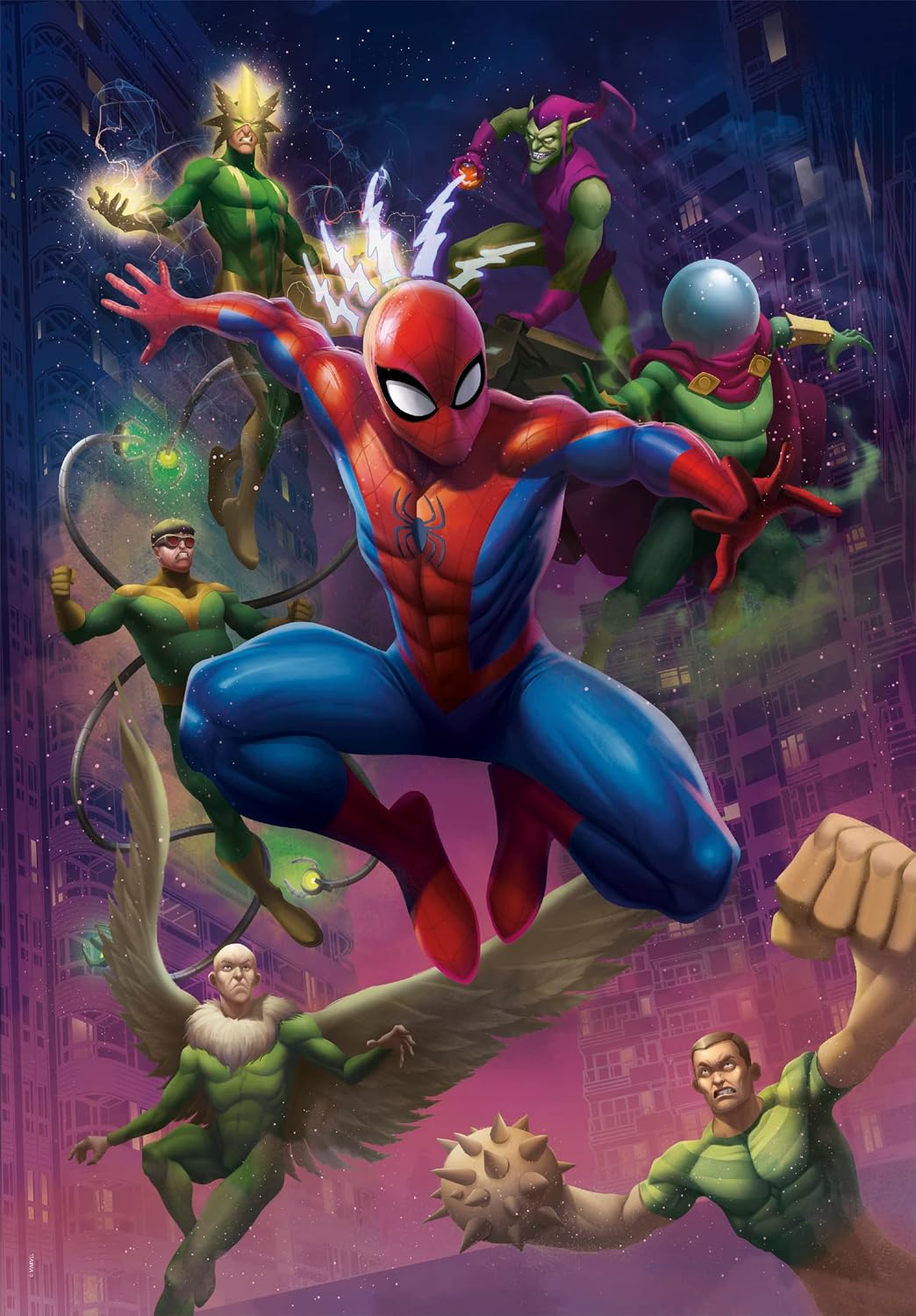 CLEMENTONI Marvel Spiderman — Puzzle adulte 1000 pièces – Image 3