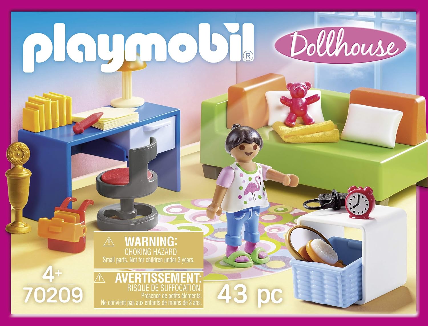 PLAYMOBIL 70209 — Chambre d'enfant avec canapé-lit – Image 18
