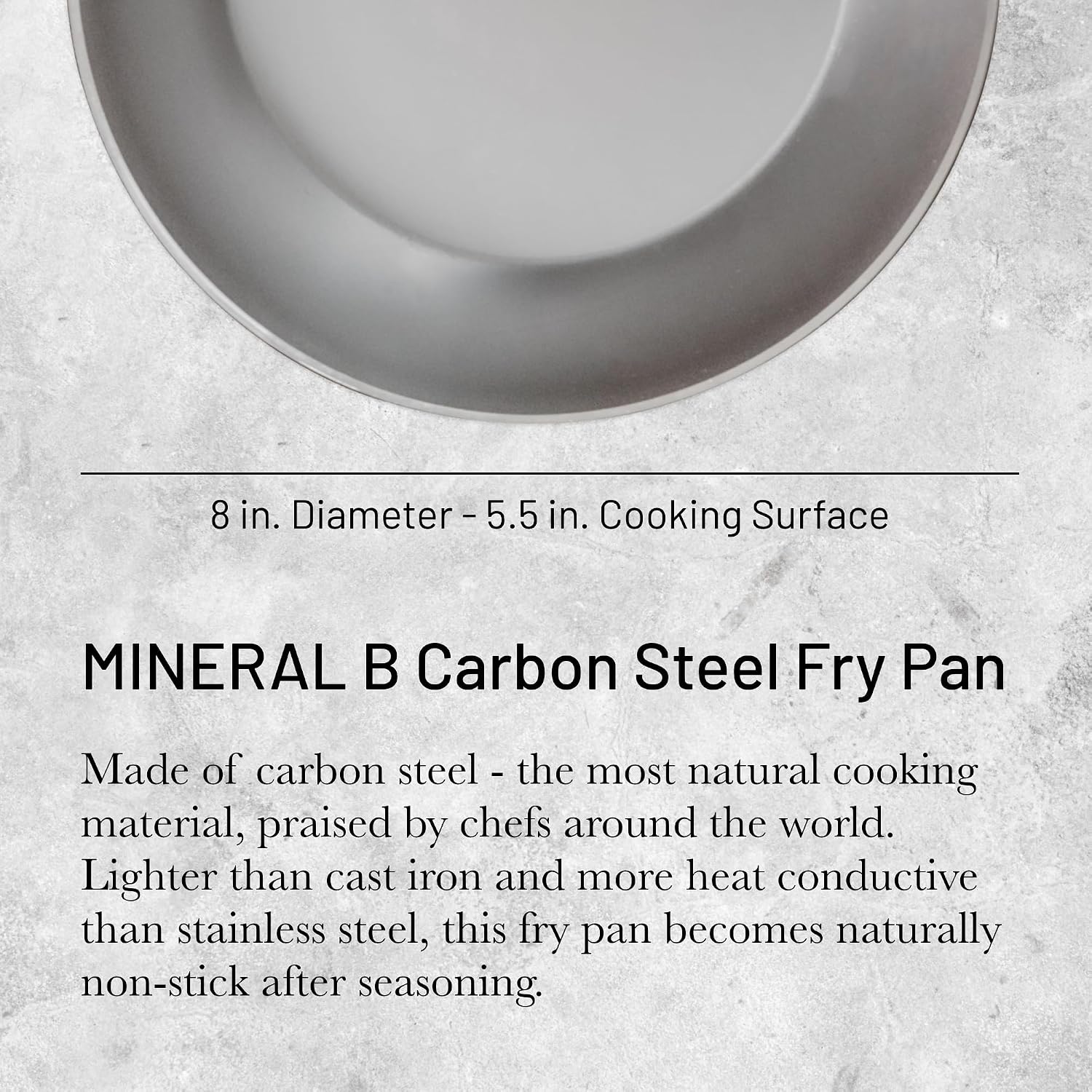 DE BUYER MINERAL B — Poêle en acier 20 cm – Image 19