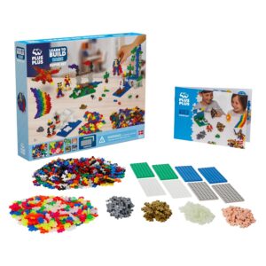 PLUS PLUS Kit Découverte — Jeu de Construction 1200 pièces