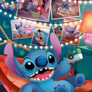Alternative view of CLEMENTONI — Puzzle Disney Stitch 1000 pièces 70 × 50 cm