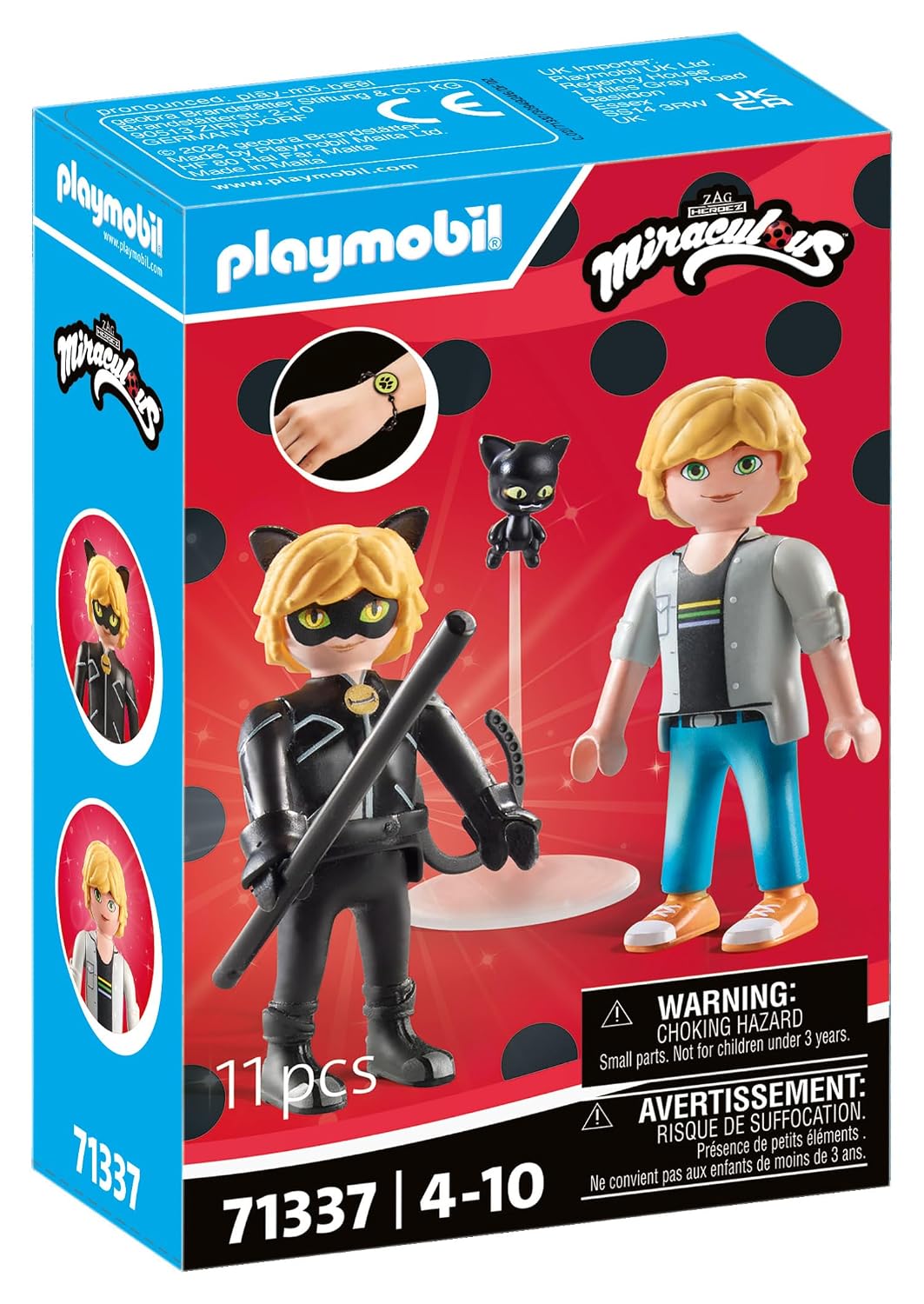 PLAYMOBIL Miraculous 71337 — Adrien & Chat Noir – Image 17