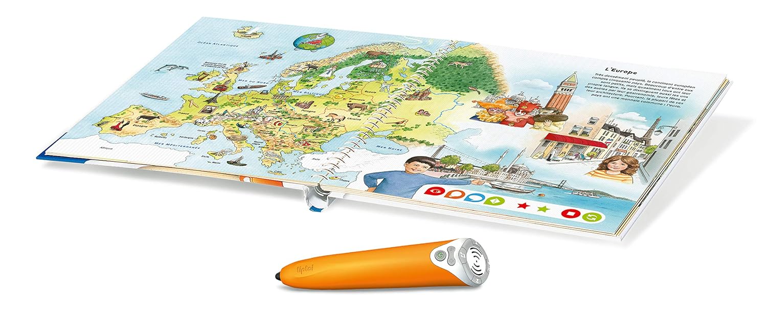 RAVENSBURGER tiptoi — Coffret Lecteur interactif + Atlas – Image 3