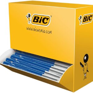 BIC M10 Original — Lot de 100 Stylos-Bille Bleus