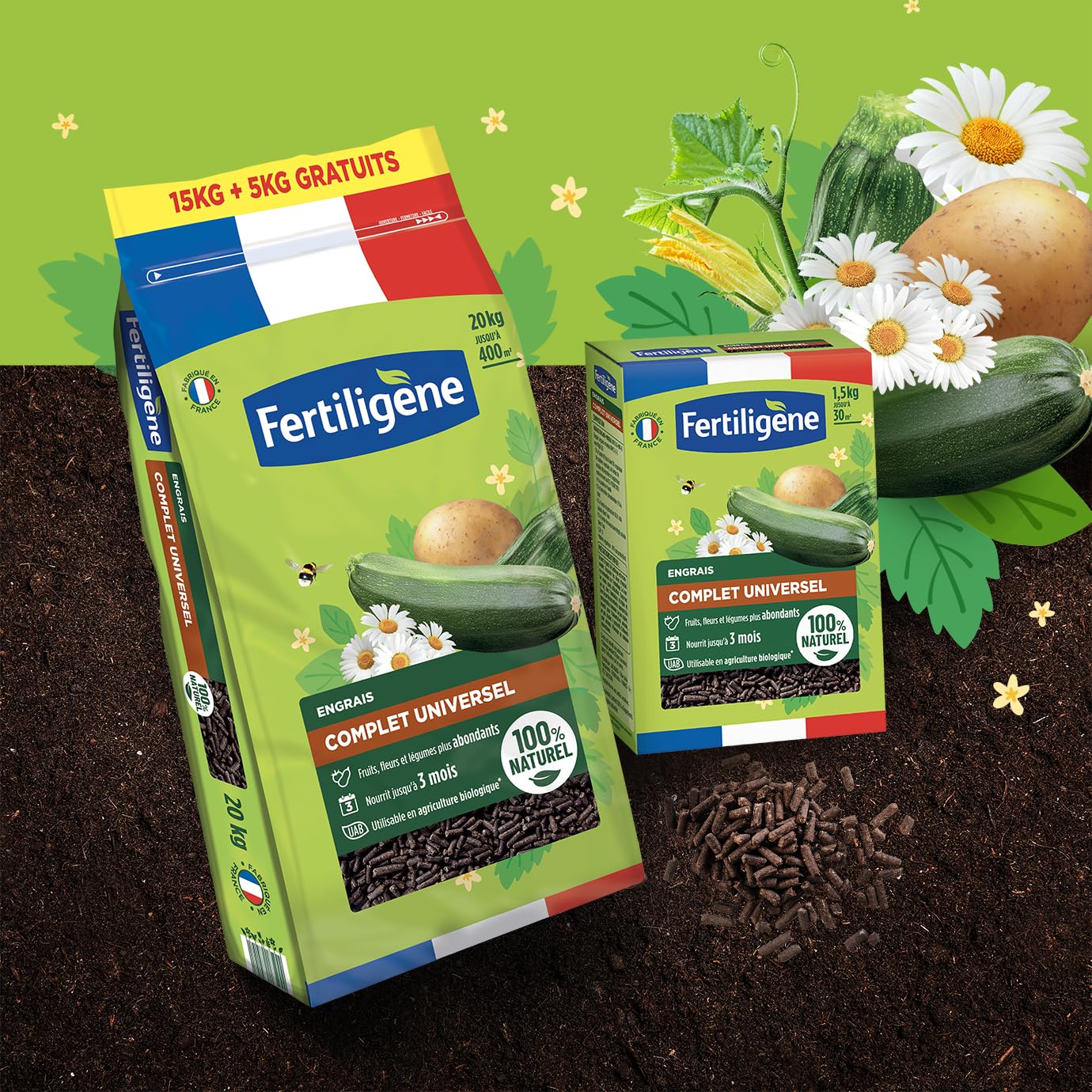 FERTILIGÈNE — Engrais complet granulés 1,5 kg – Image 3
