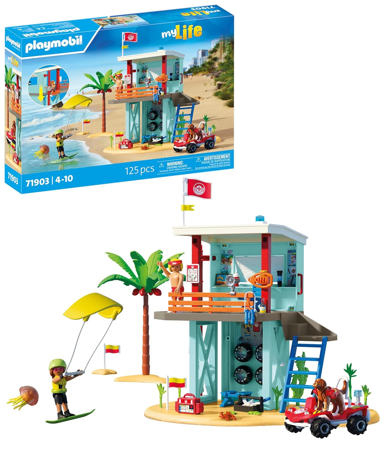 PLAYMOBIL — Tour de sauvetage avec beach buggy – Image 9