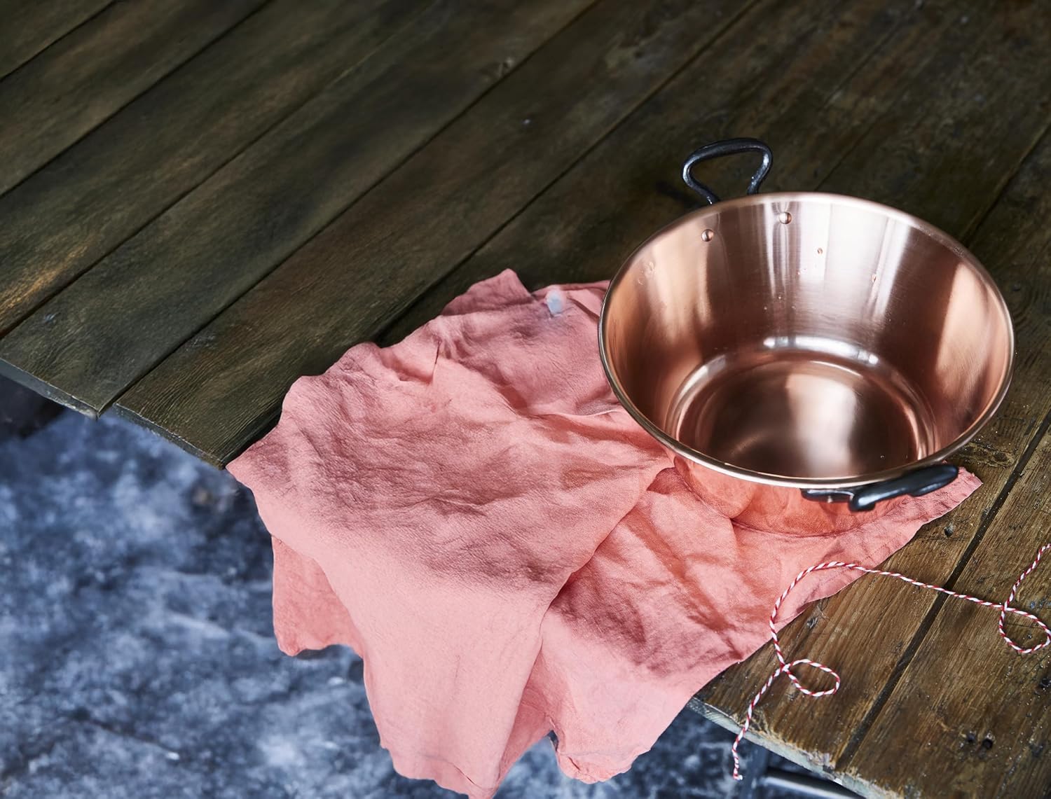 BAUMALU — Bassine à sucreries en cuivre Ø40 cm 12L – Image 4