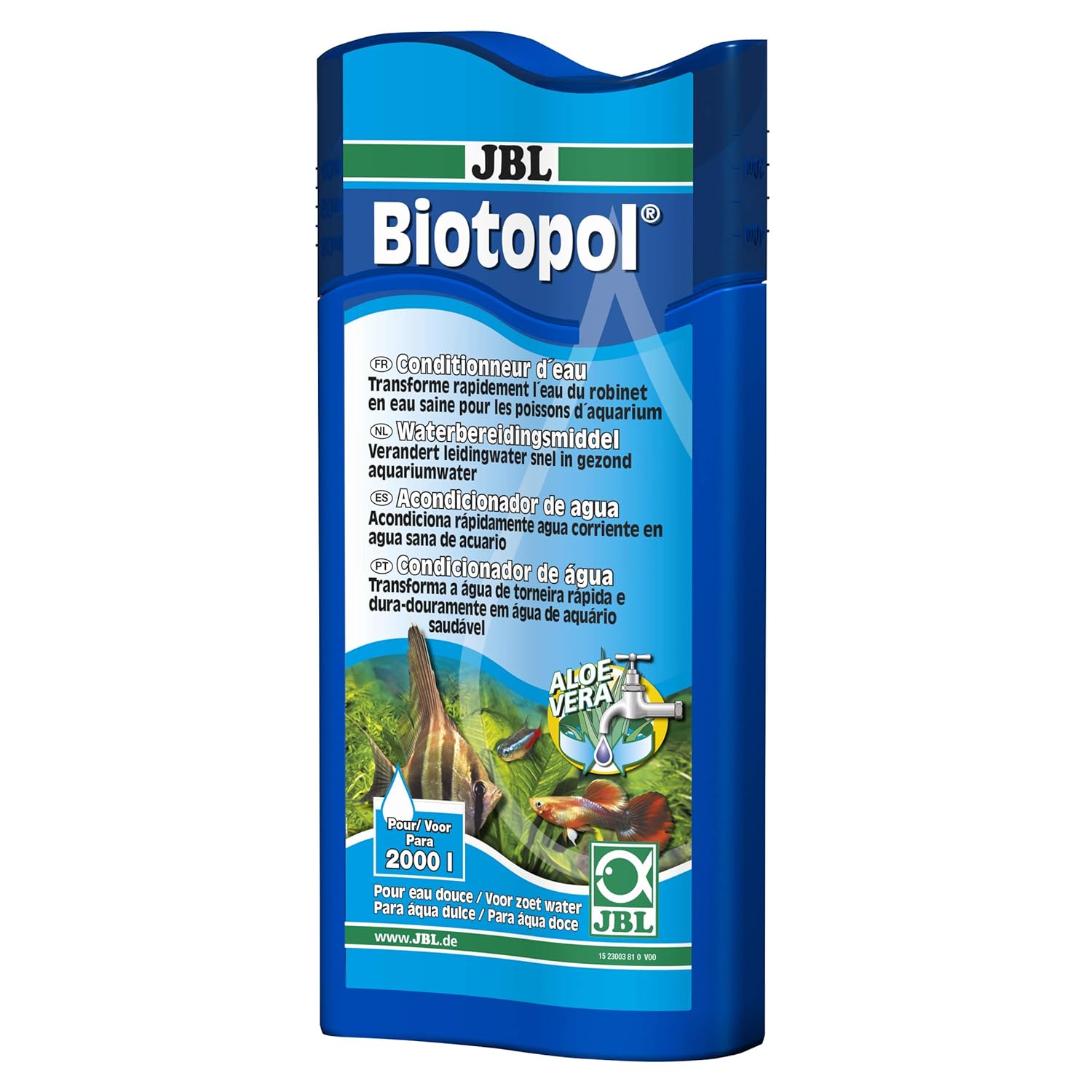 JBL Biotopol — Traitement de l'eau aquarium 500 ml