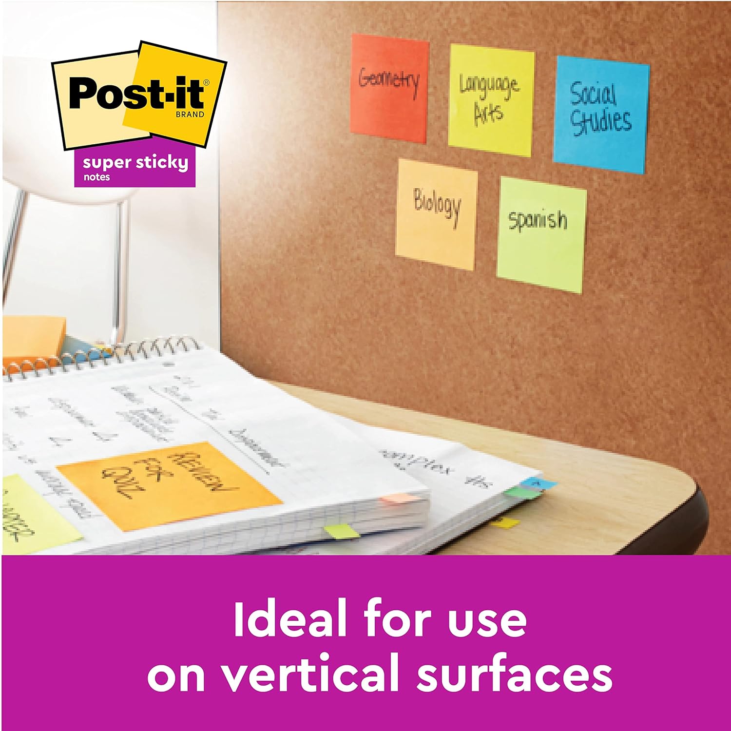 POST-IT Z-Notes Super Sticky — Pack 12 Blocs 76 x 76 mm – Image 46
