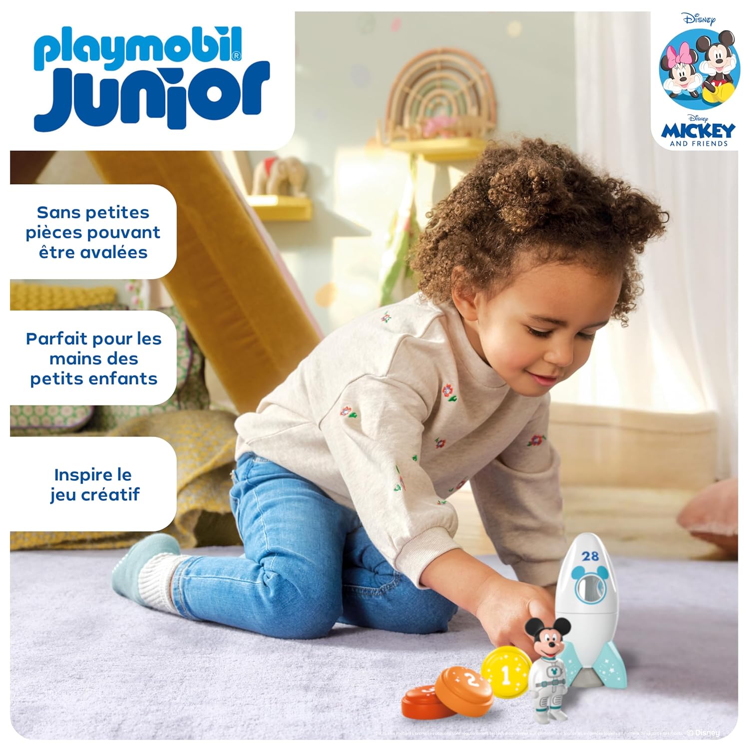 PLAYMOBIL Junior 71771 — Mickey astronaute avec fusée – Image 22