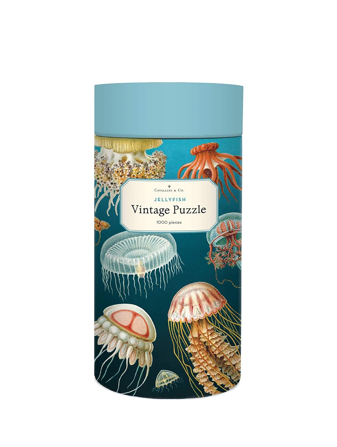CAVALLINI Papers & Co. — Puzzle Jelly Fish 1000 pièces – Image 5