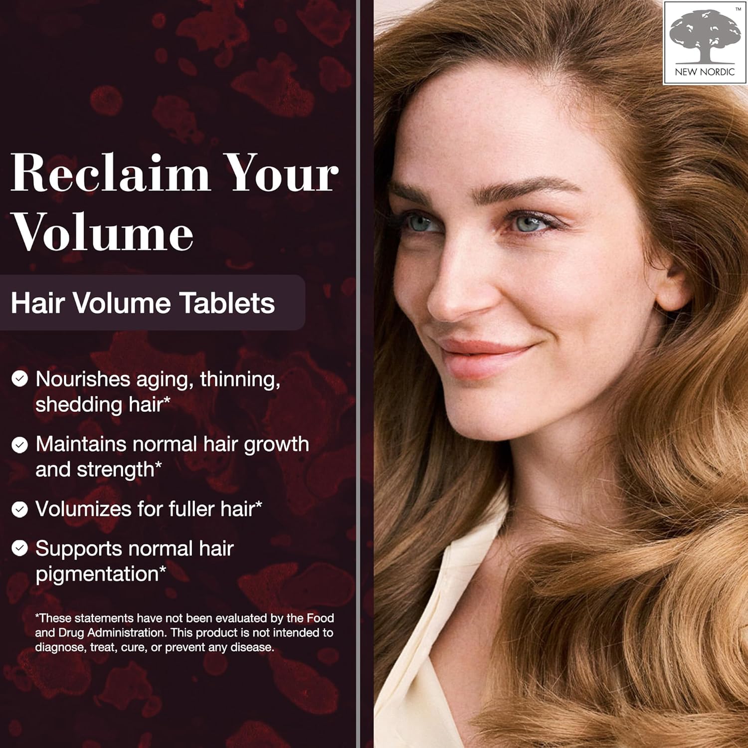 NEW NORDIC Hair Volume — Complément Cheveux 90 comprimés – Image 27