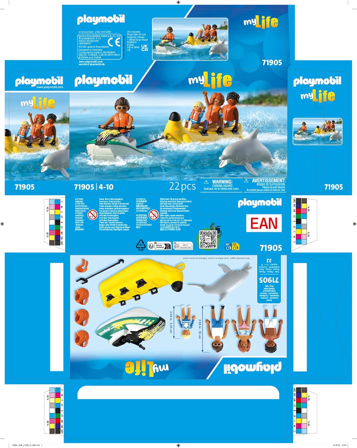 PLAYMOBIL Vacation on The Beach — Tour en Bateau Banane – Image 21