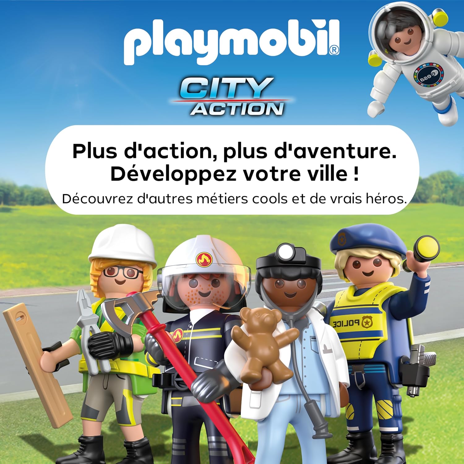 PLAYMOBIL Action Heroes — Centre de Commandement Police – Image 28