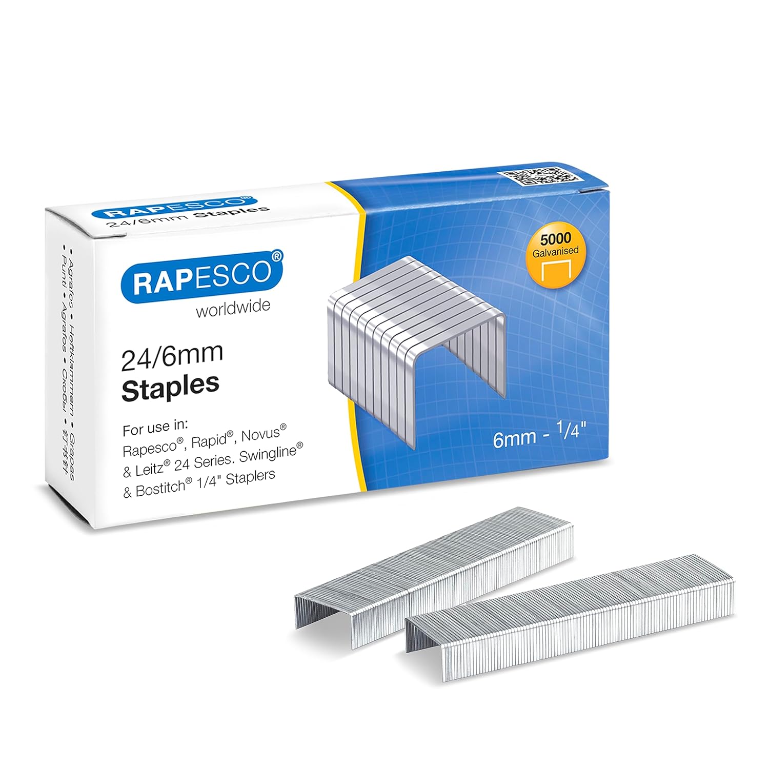 RAPESCO — Agrafes galvanisées 24/6 mm x5000 – Image 12