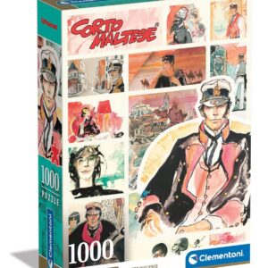 CLEMENTONI — Puzzle Corto Maltese 1000 pièces