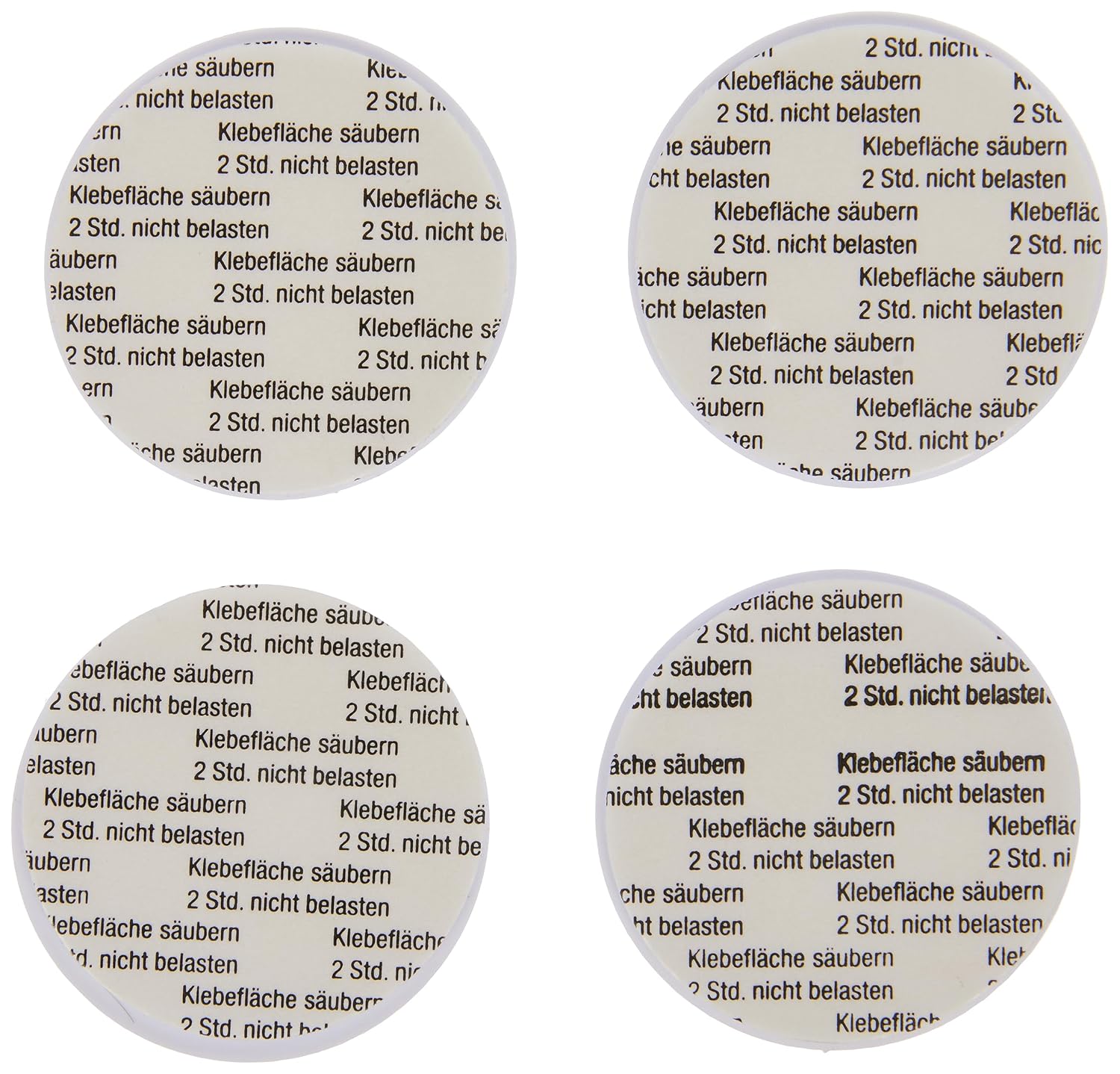 GLOREX — Supports muraux autocollants 40 mm x4 – Image 2