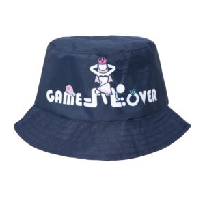 P'TIT CLOWN — Chapeau bob Game over adulte bleu