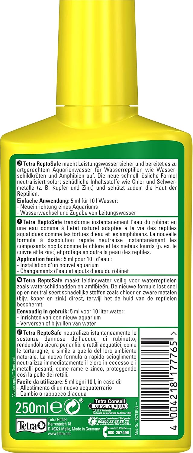 TETRA ReptoSafe — Conditionneur d’Eau 250ml – Image 2