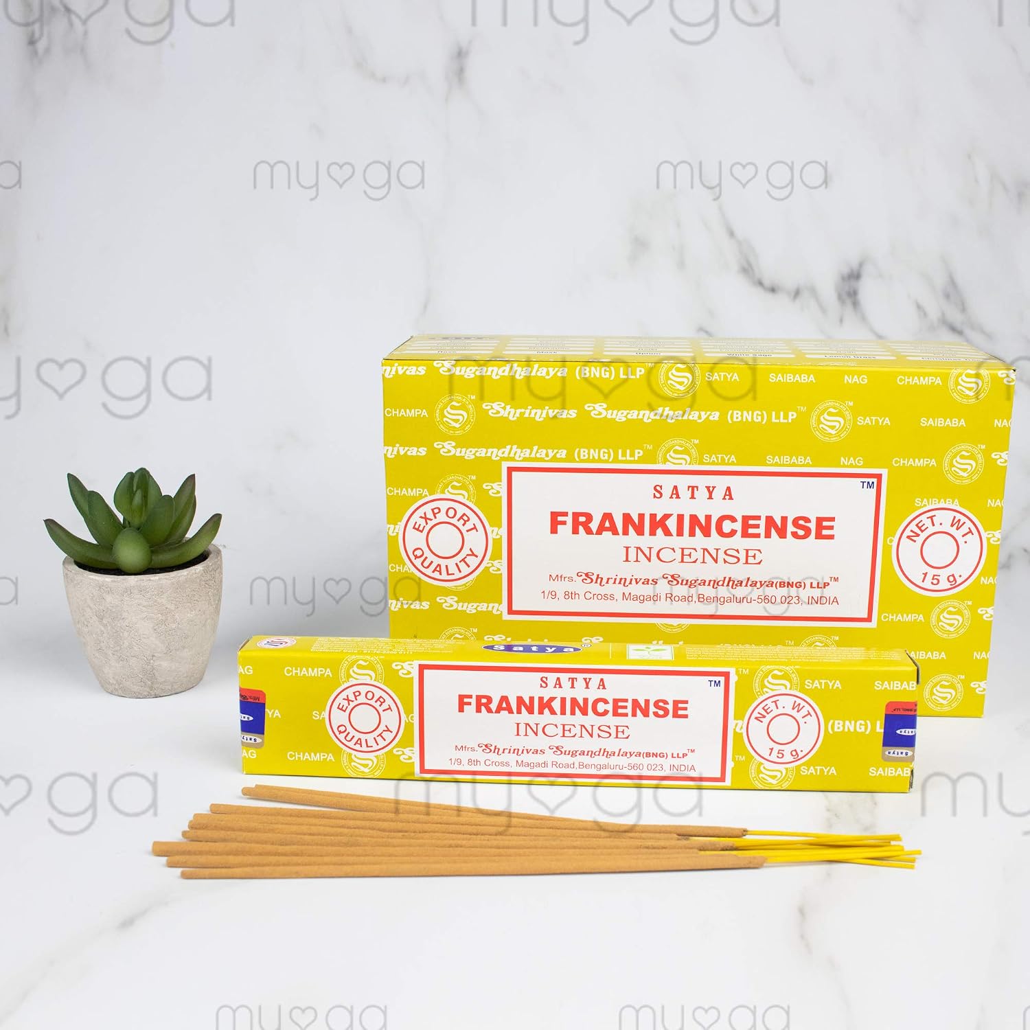 SATYA Nag Champa — Encens Frankincense 12x15g – Image 9