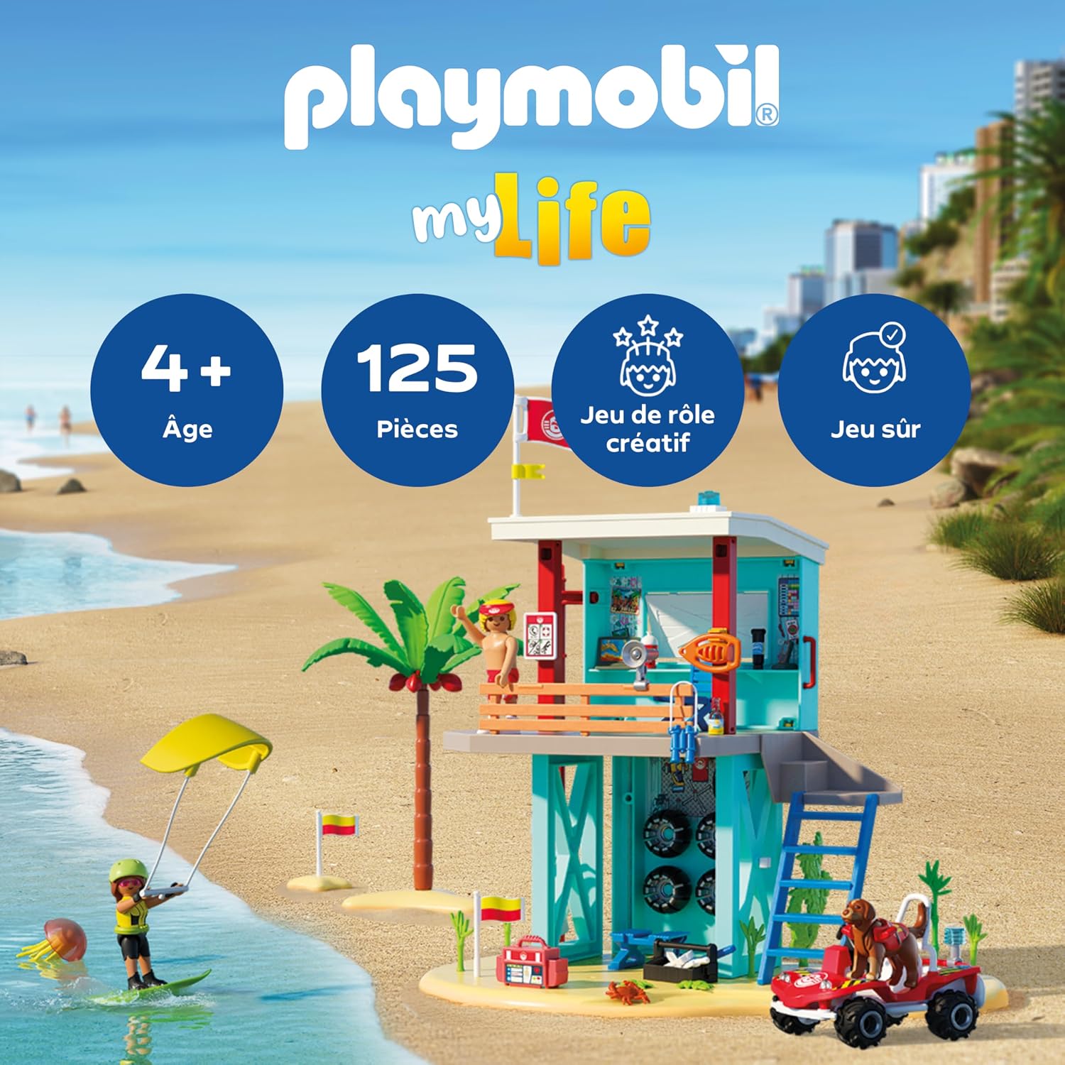 PLAYMOBIL — Tour de sauvetage avec beach buggy – Image 12