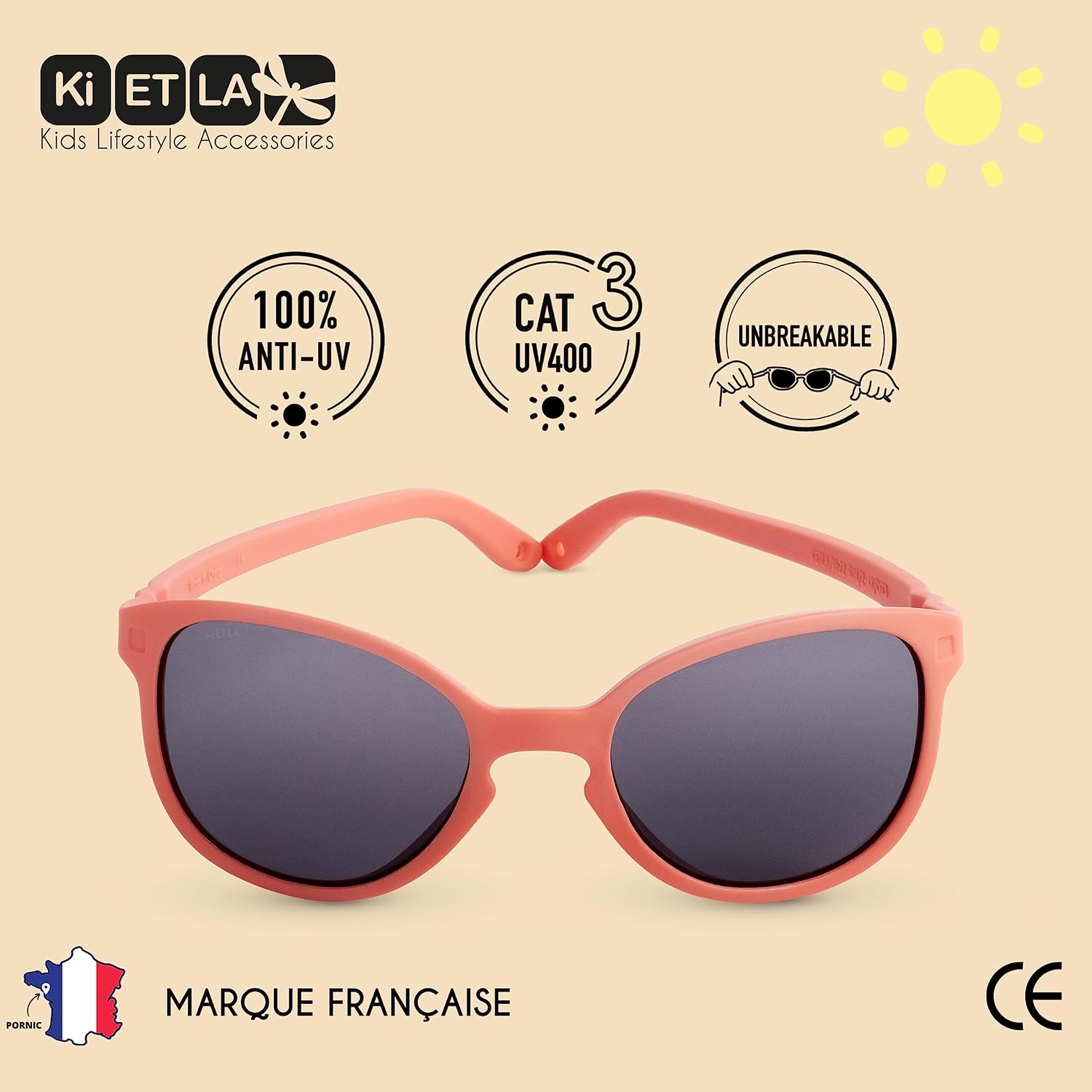 KI ET LA WAZZ — Lunettes de Soleil Bébé 1-4 ans – Image 28