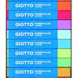 Alternative view of GIOTTO Robercolor — Boîte de 12 craies rectangulaires assorties