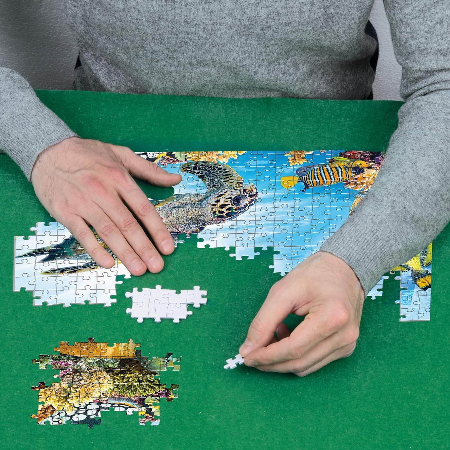 CLEMENTONI — Tapis Puzzle en Feutre 105 × 78 cm 500 à 2000 pièces – Image 22