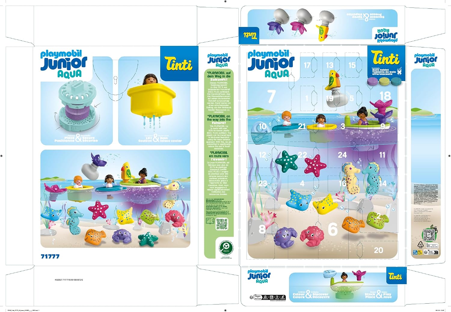 PLAYMOBIL JUNIOR & Tinti — Calendrier de l'Avent pour bain – Image 8