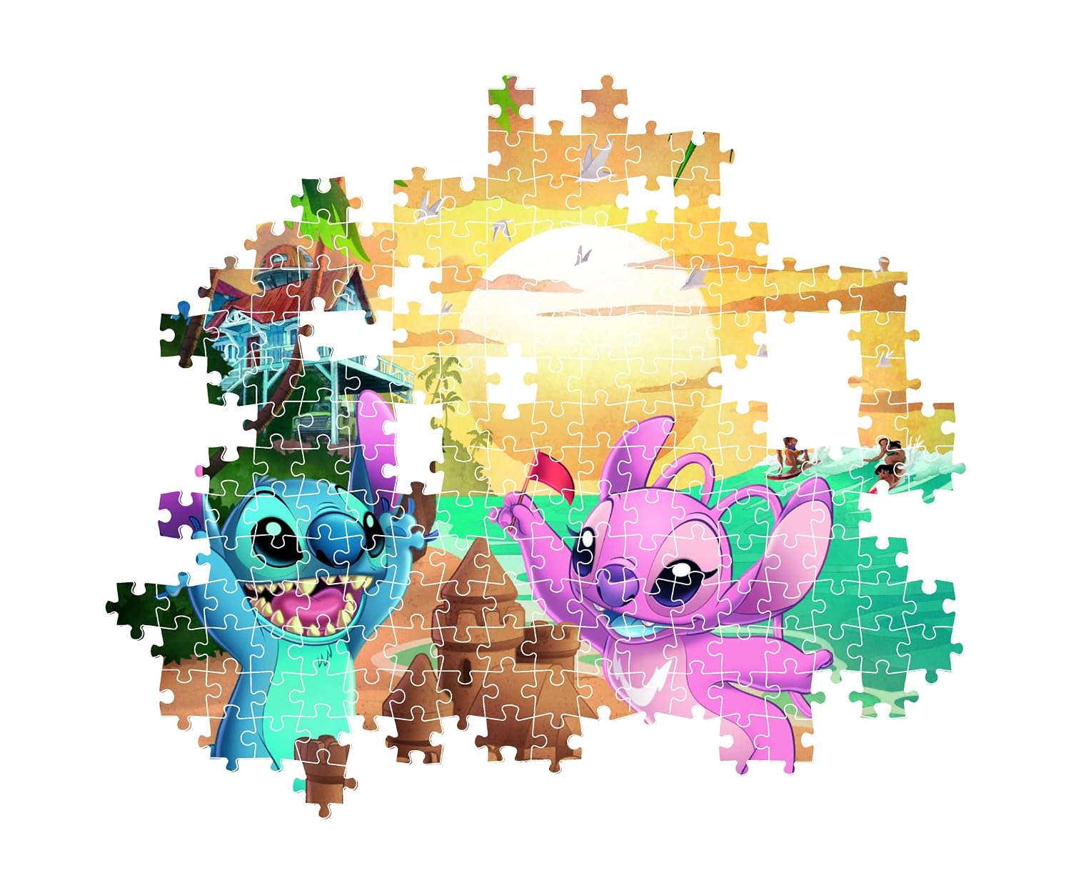 CLEMENTONI — Puzzle Disney Stitch 500 pièces 49 x 36 cm – Image 37
