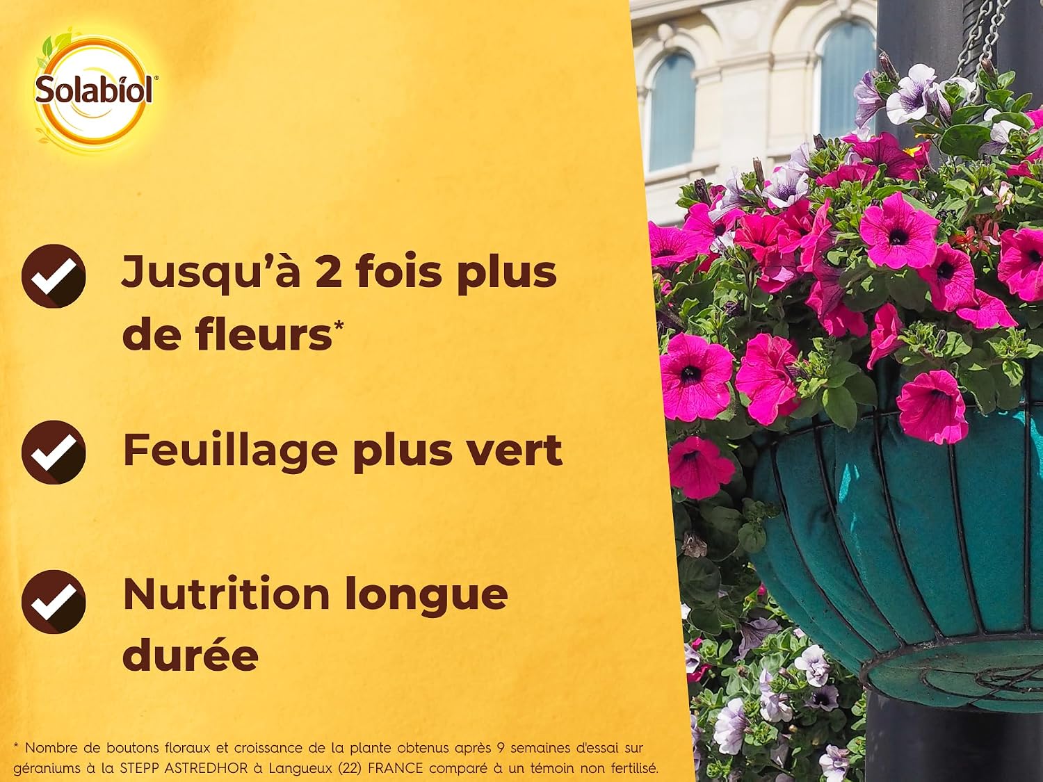 SOLABIOL — Engrais Géraniums et Plantes Fleuries 750g – Image 14