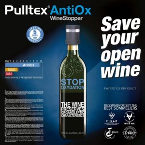 Alternative view of PULLTEX — Bouchon à vin antioxydant