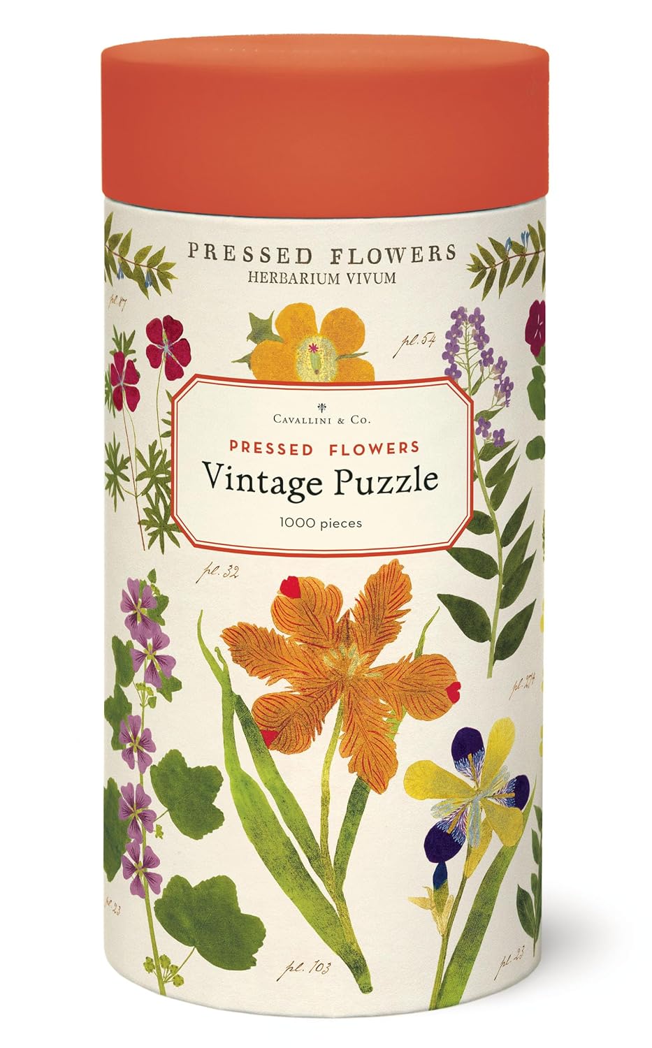 CAVALLINI — Puzzle 1000 pièces Fleurs pressées – Image 5