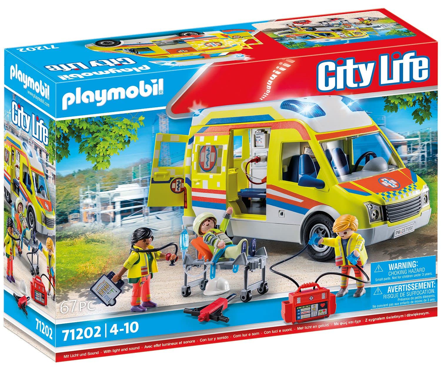 PLAYMOBIL City Life — Ambulance avec Effets Lumineux et Sonores – Image 12