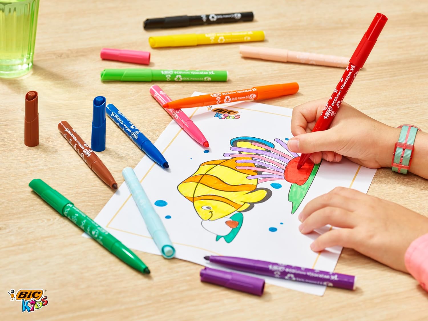 BIC Kids Visacolor XL — Pot de 48 Feutres Lavables – Image 16
