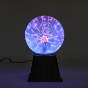 Alternative view of I-TOTAL — Lampe plasma sensible au toucher et au son 6" bleue