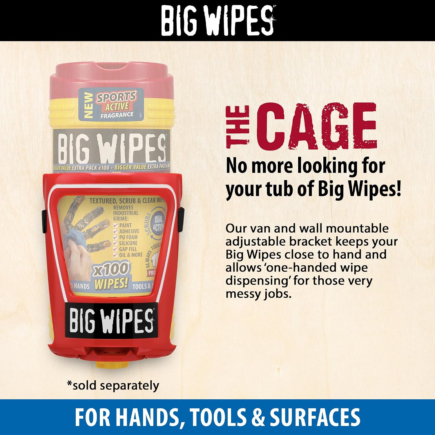 BIG WIPES — Lingettes de nettoyage ultra résistantes x100 – Image 33