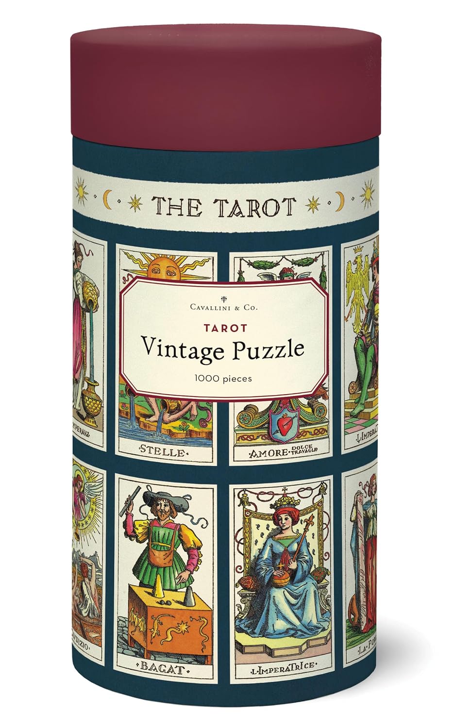 CAVALLINI — Puzzle Vintage Tarot 1000 pièces – Image 5