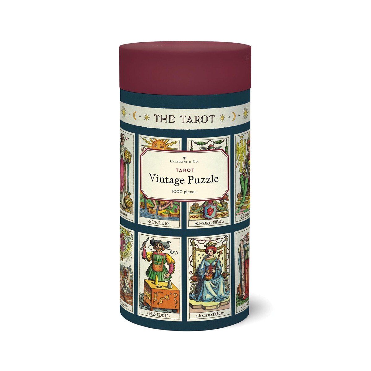 CAVALLINI — Puzzle Vintage Tarot 1000 pièces
