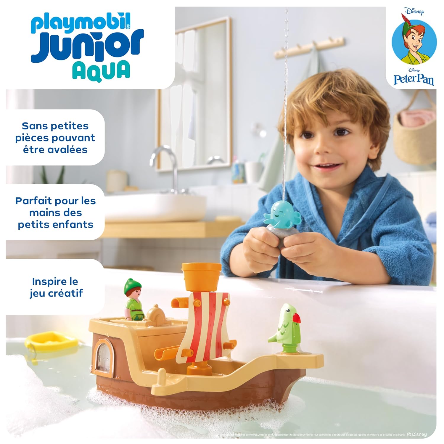 PLAYMOBIL Junior Disney — Bateau Pirate de Peter Pan – Image 3