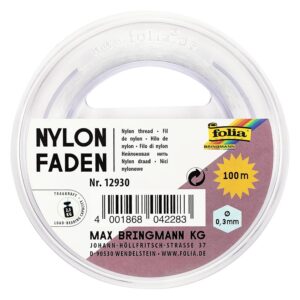 FOLIA — Fil de nylon transparent 0,3 mm x 100 m